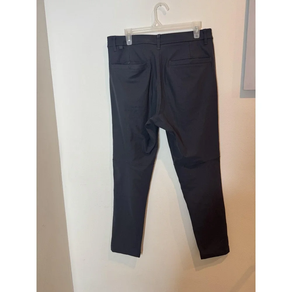 Lululemon Commission Pants Mens 32 Navy Chino Warpstreme Stretch Golf‎ Travel - Picture 7 of 10